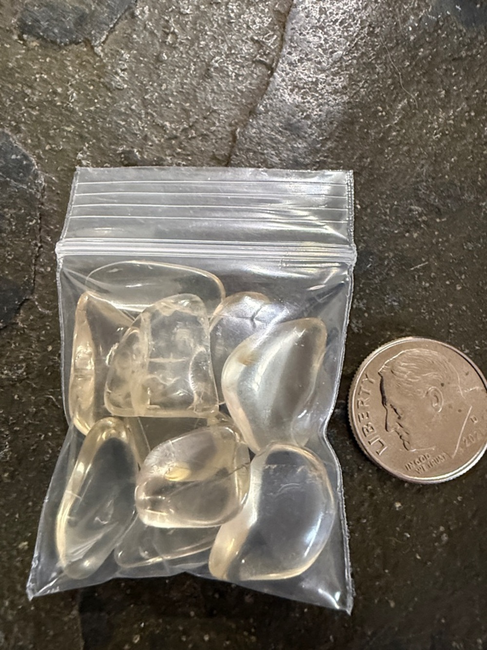 Oregon Sunstones! Tumbled/Polished Oregon State Gemstones Bundle! Small bag.
